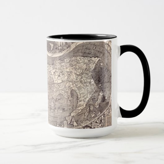 世界| 1507年の地図 マグカップ (右)