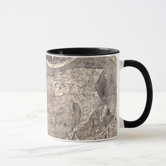 世界| 1507年の地図 マグカップ (右)