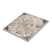 世界| 1519年のPortolanの図表 タイル (側面)