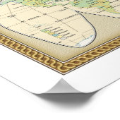 "世界: 2007/today – エグゼクティブウォールマップ… ポスター (角)