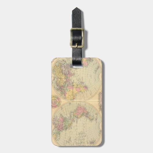 世界。 2 ラゲッジタグ (正面縦)