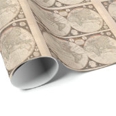 世界[Cptの調理師1799年]の地図 ラッピングペーパー (ロールコーナー)