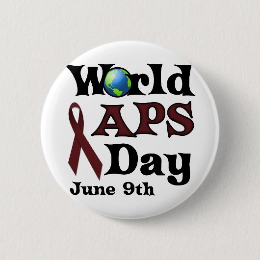 世界APS日 缶バッジ (正面)