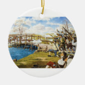 世界Domenick D'Andreaのあたりで「聞かれる打撃 セラミックオーナメント (正面)