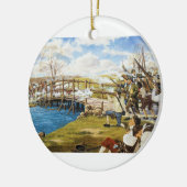 世界Domenick D'Andreaのあたりで「聞かれる打撃 セラミックオーナメント (左)