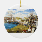 世界Domenick D'Andreaのあたりで「聞かれる打撃 セラミックオーナメント (裏面)