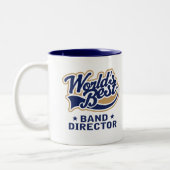 世界Gift最も最高のなバンドディレクター ツートーンマグカップ (左)