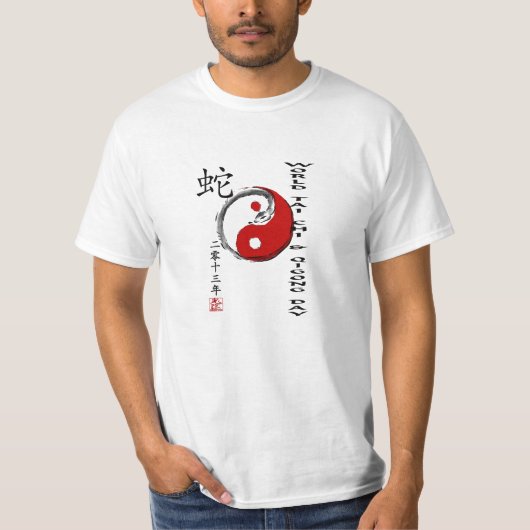 世界Taiのキー及びQigong日2013年 Tシャツ (正面)