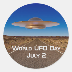 世界UFOの日 ラウンドシール
