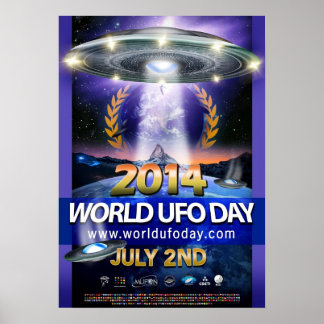 世界UFOデー2014ポスター ポスター