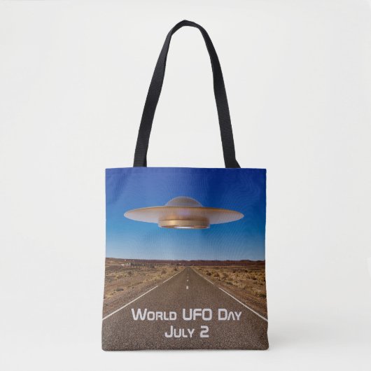 世界UFOデー トートバッグ (正面)