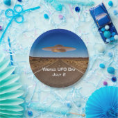 世界UFOデー ペーパープレート (パーティー)