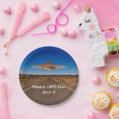 世界UFOデー ペーパープレート (パーティー)