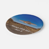 世界UFOデー ペーパープレート (アングル)