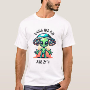世界UFOデー 6月24日 Tシャツ