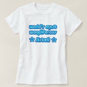 世界Wondiferousのほとんどの姉妹 Tシャツ