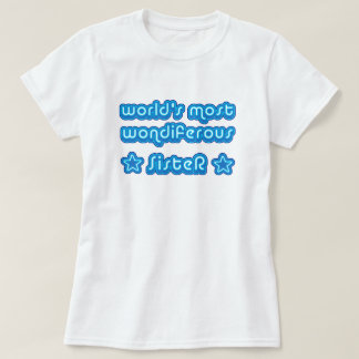 世界Wondiferousのほとんどの姉妹 Tシャツ