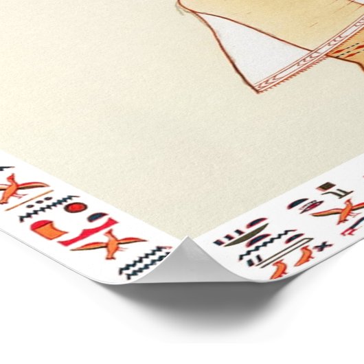 世疑問に思界と古代エジプトの神の7つ ポスター (角)