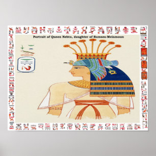 世疑問に思界の7神と古代エジプトの神々 ポスター