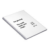 世白熱［赤熱］光を放つ界に魔法 ノートブック (右側)