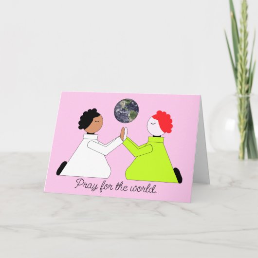 世祈界に対して空白の: カード (正面)