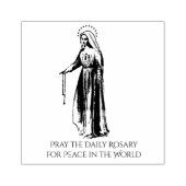 世祈界の平和のための日々の記念日 ラバースタンプ (インプリント)