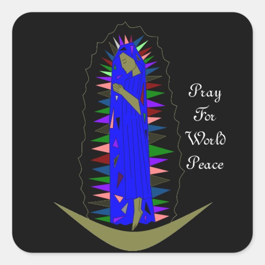 世祈界の平和 スクエアシール (正面)