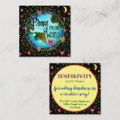 世祈界の親切カード スクエア名刺 (正面/裏面)