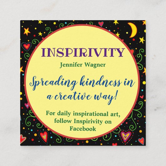 世祈界の親切カード スクエア名刺 (裏面)