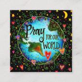 世祈界の親切カード スクエア名刺 (正面)