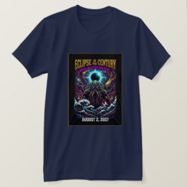 世紀の皆既日食クトゥルフ・ラヴクラフト Tシャツ