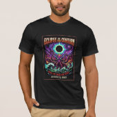 世紀の皆既日食クトゥルフ ラヴクラフト Tシャツ (正面)
