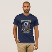 世紀の皆既日食クトゥルフ・ラヴクラフト Tシャツ (正面フル)