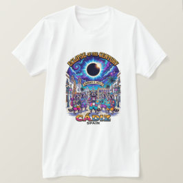 世紀の皆既日食 2027年8月2日 カディスグループ Tシャツ