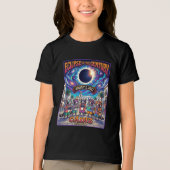 世紀の皆既日食 2027年8月2日 カディス キッズ トライブレンドＴシャツ (正面)