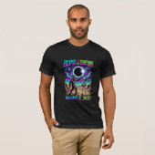 世紀の皆既日食 2027年8月2日 Tシャツ (正面フル)