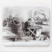 世紀の進歩 マウスパッド (正面)