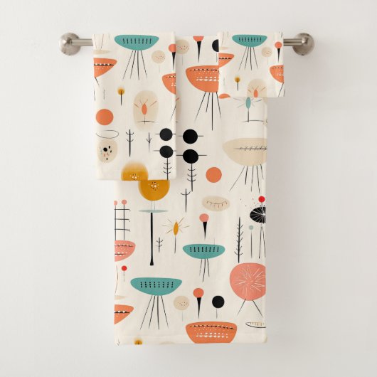 世紀モダン中頃 バスタオルセット (インサイチュ)