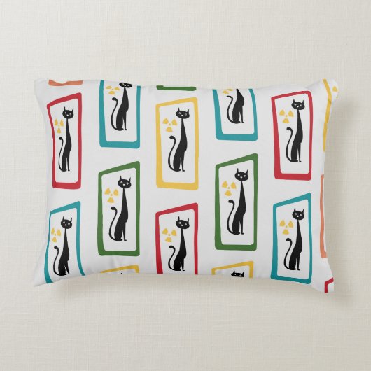 世紀モダン半数々のば アクセントクッション (裏面)