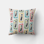 世紀モダン半数々のば クッション (裏面)