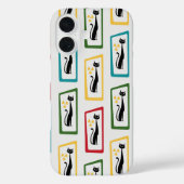 世紀モダン半数々のば Case-Mate iPhoneケース (裏面)