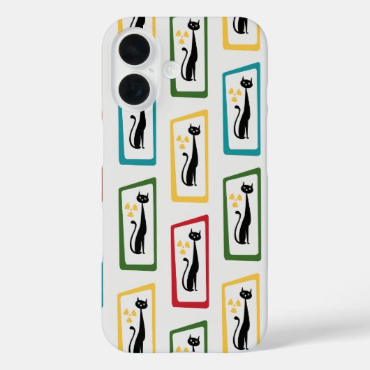世紀モダン半数々のば Case-Mate iPhoneケース (裏面)