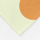 世紀中モダン期の猫 フリースブランケット (角)