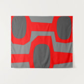 世紀中モダン期タペストリぶら下がったー壁 タペストリー (正面(横))