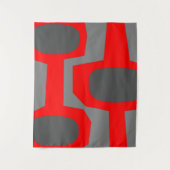 世紀中モダン期タペストリぶら下がったー壁 タペストリー (正面)