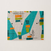 世紀中モダン期抽象芸術#55 ジグソーパズル (横)