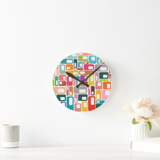 世紀中モダン期 ラウンド壁時計 (ホーム)