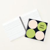 世紀中円パタモダンーン緩和曲線バインド ノートブック (内部)