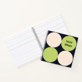 世紀中円パタモダンーン緩和曲線バインド ノートブック (内部)