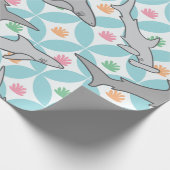 世紀中流を泳ぐサメ ラッピングペーパー (角)